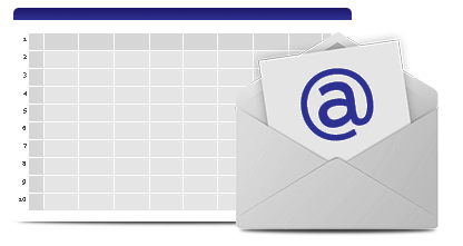 Spreadsheet and Email image